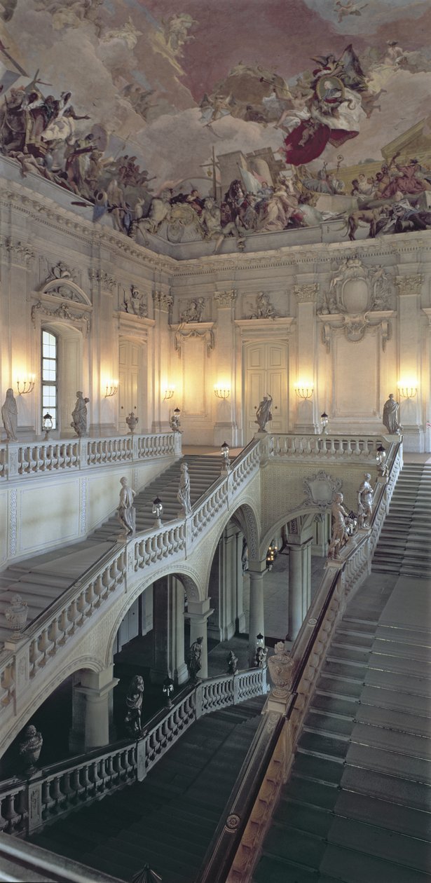 Trappen, bygget 1719-44 af Balthasar Neumann