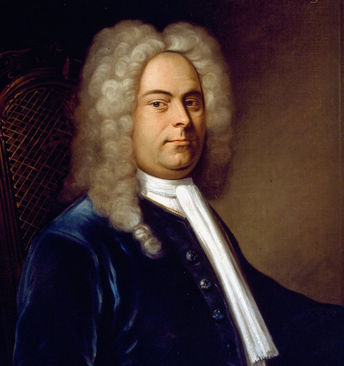 Detalje af: George Frederick Handel (Georg Friedrich Handel af Balthasar (after) Denner
