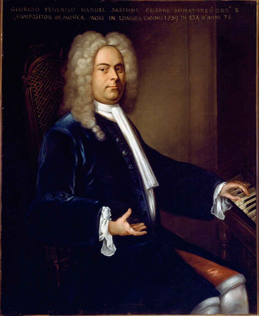 George Frederick Handel (Georg Friedrich Handel af Balthasar (after) Denner