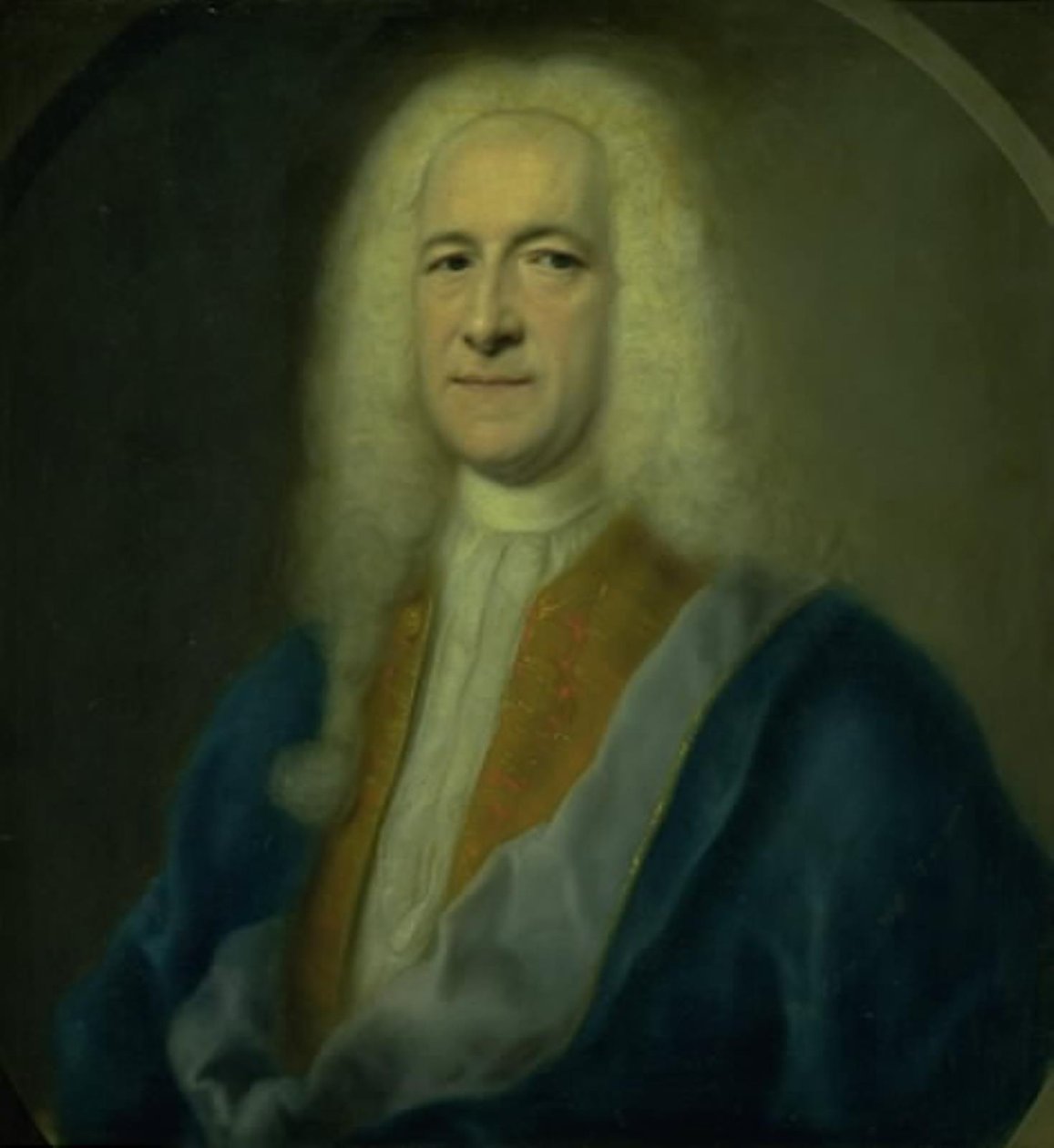 Portræt af en ældre herre af Balthasar Denner