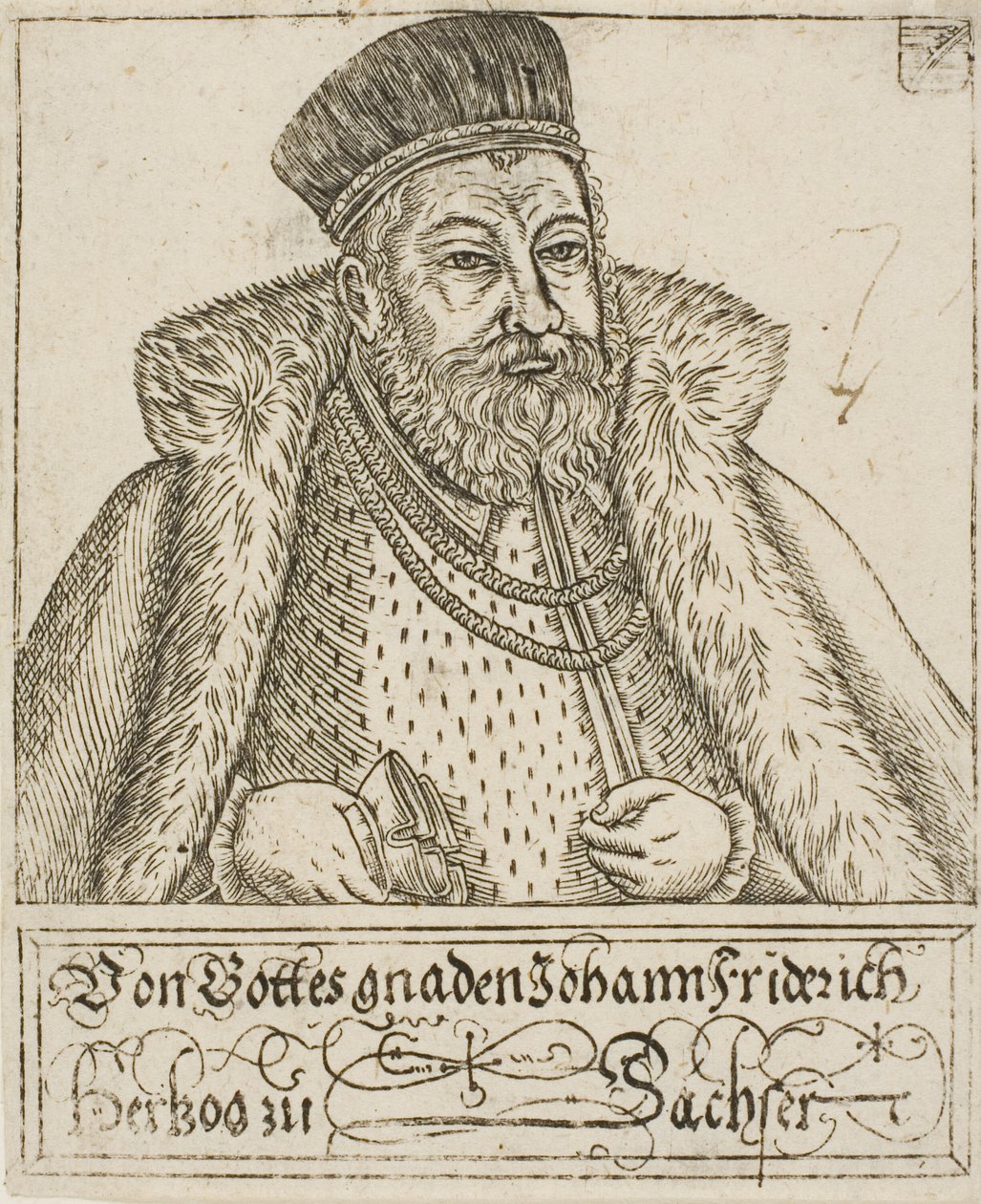 Johann Friedrich, fra saksiske hertuger og kurfyrster af Balthasar Jenichen