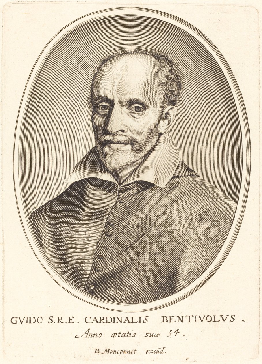 Guido Bentivoglio af Balthasar Moncornet