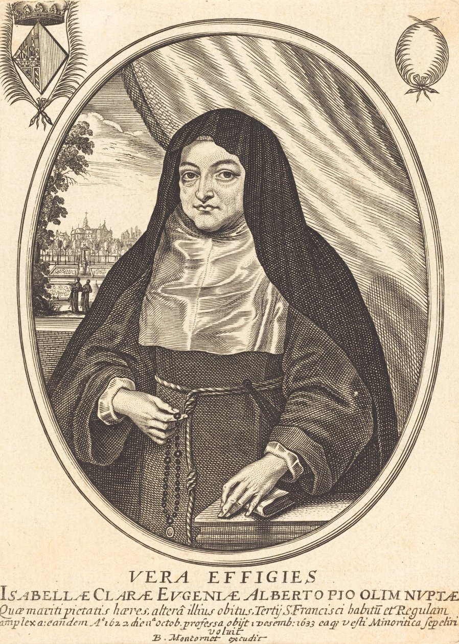 Isabelle Claire Eugenie af Balthasar Moncornet