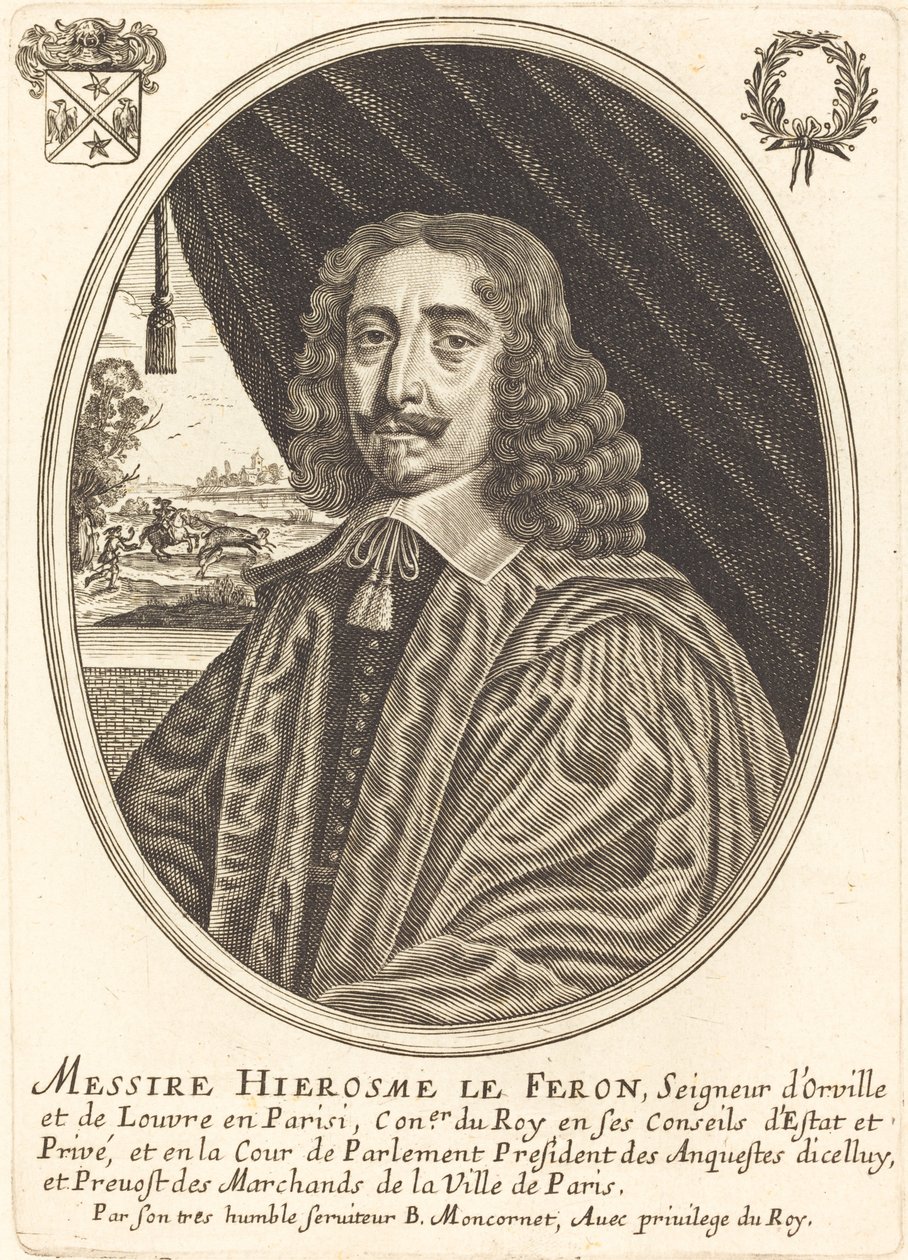 John Le Feron af Balthasar Moncornet