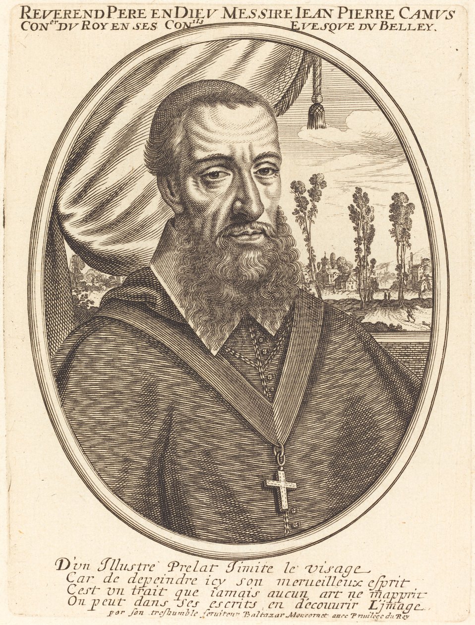 Jean-Pierre Camus af Balthasar Moncornet