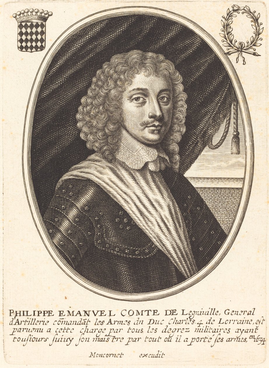 Philippe Emmanuel, greve af Ligneville af Balthasar Moncornet