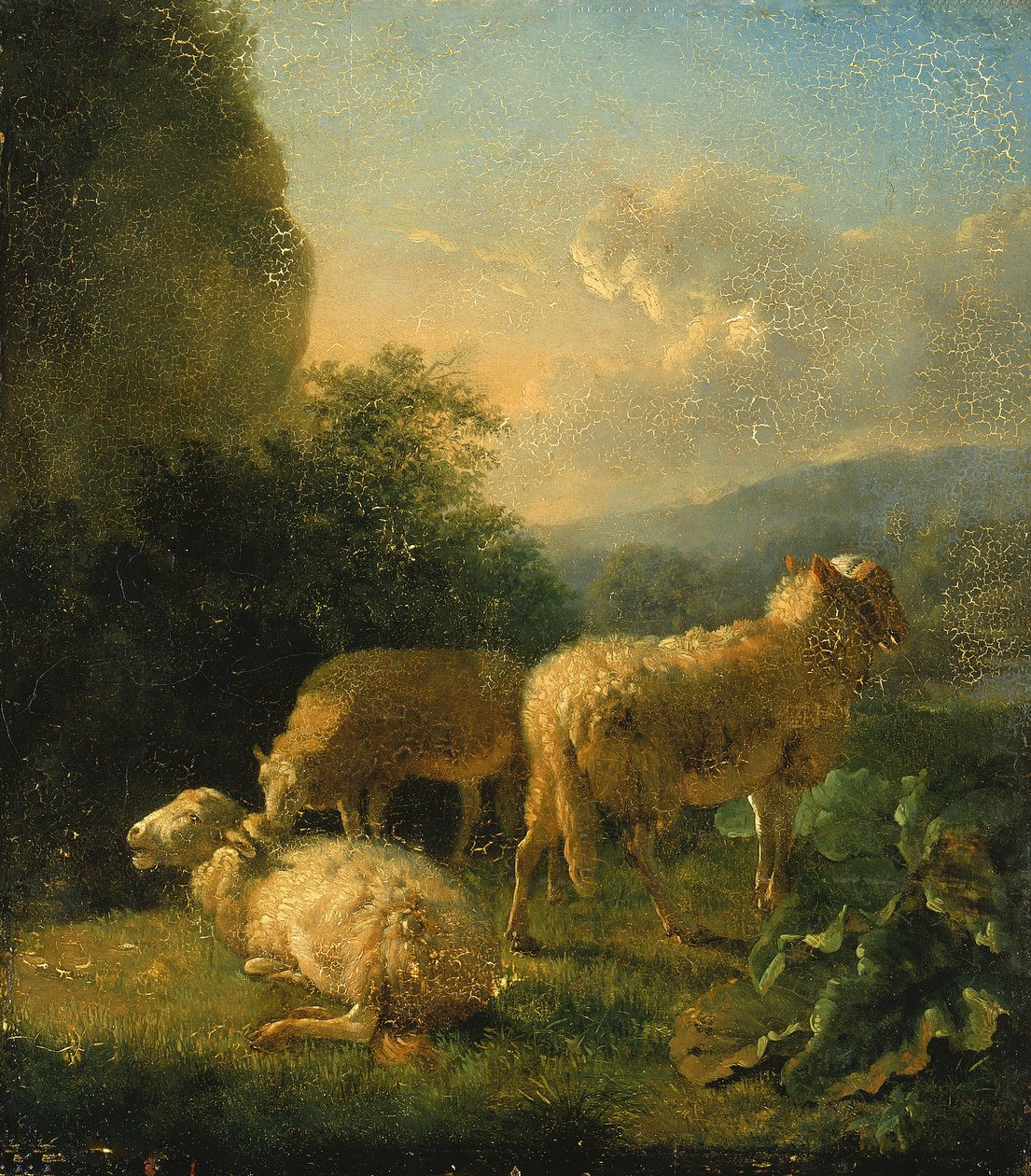 Får, slutningen af det 18.-begyndelsen af det 19. århundrede. af Balthasar Paul Ommeganck