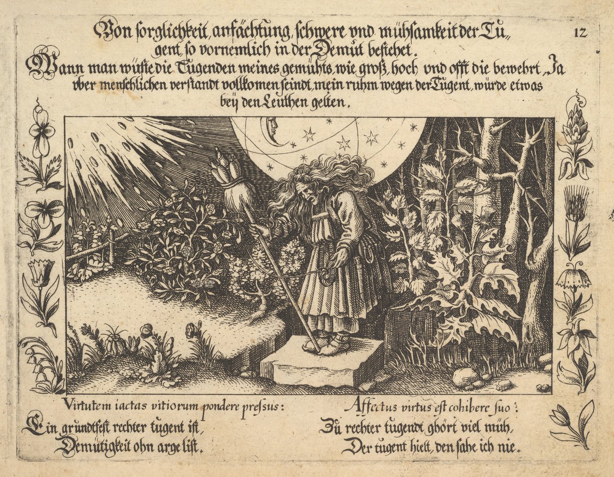 Fra omhyggelig påskønnelse, tyngde og dydens slid, især i ydmyghed..., 1652. af Balthasar Schwan