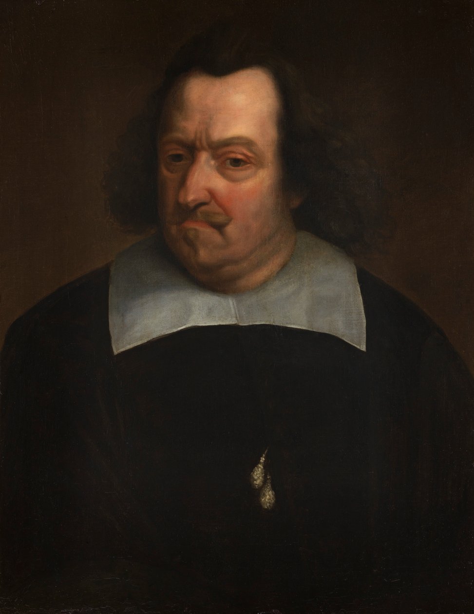 Portræt af Jean-Jacques Chifflet 15881660, 1650. af Balthasar van Meurs