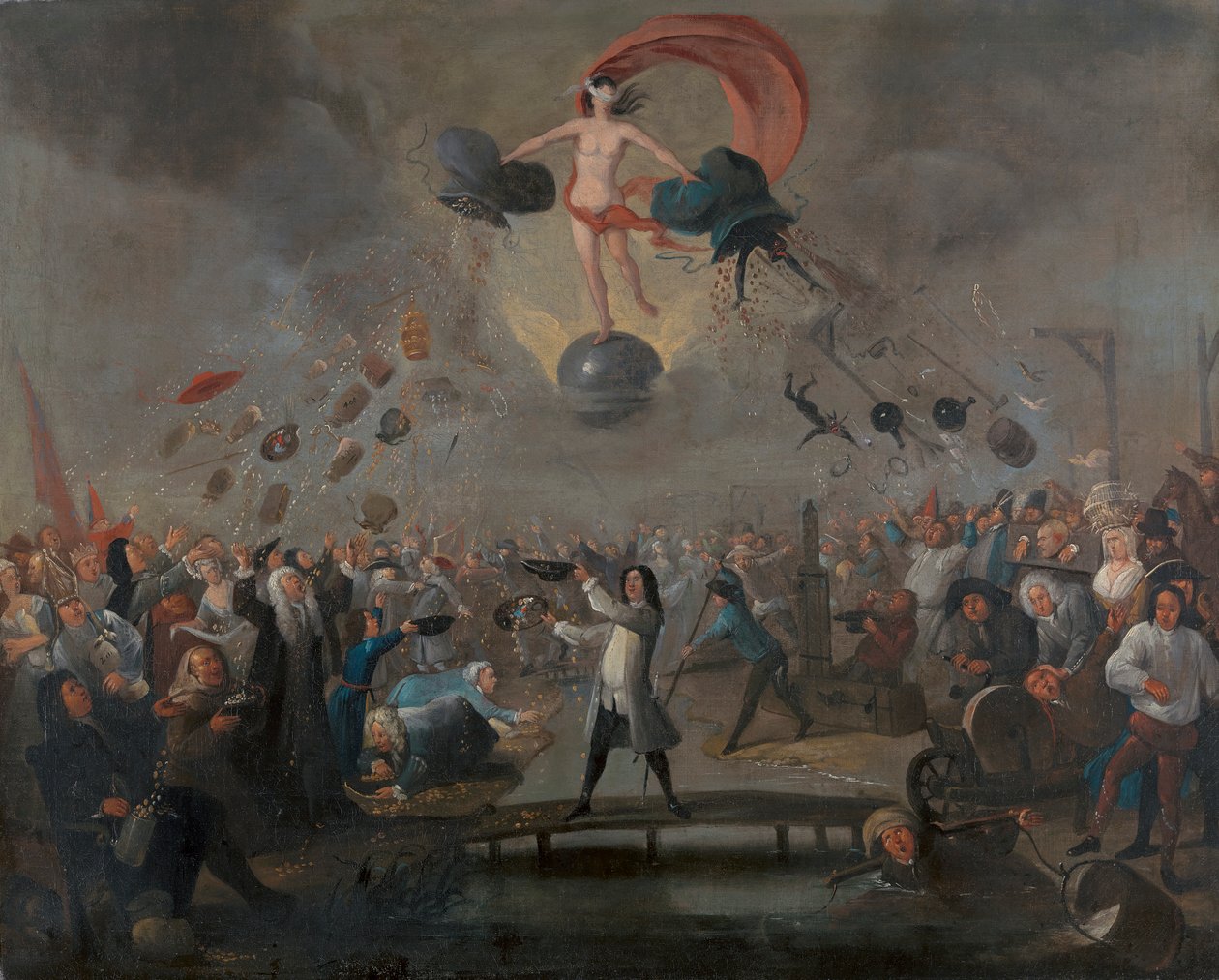 Allegory of Fortune af Balthazar Nebot