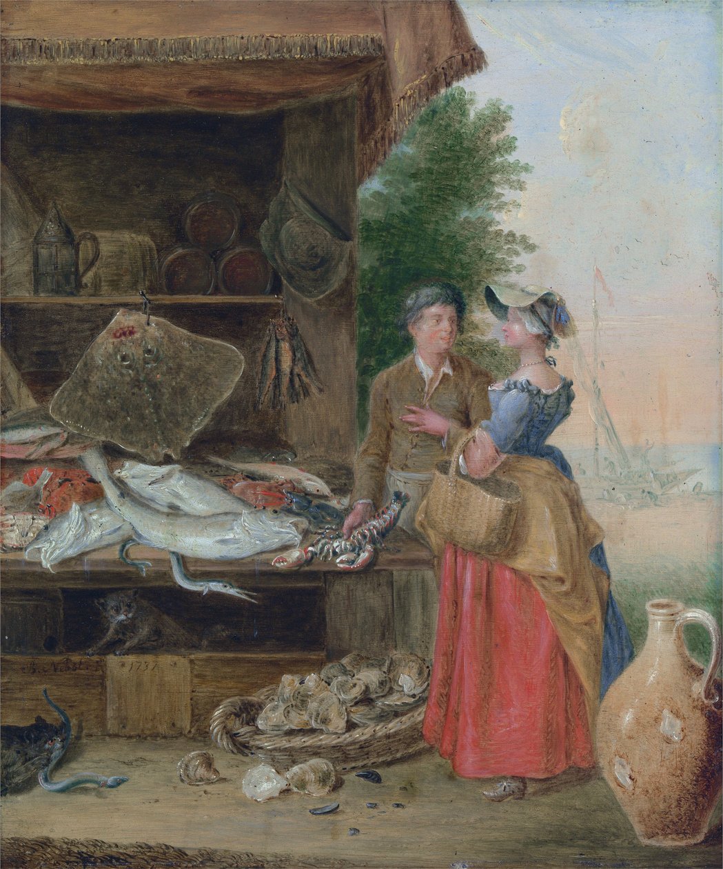 Fiskehandlerens bod af Balthazar Nebot