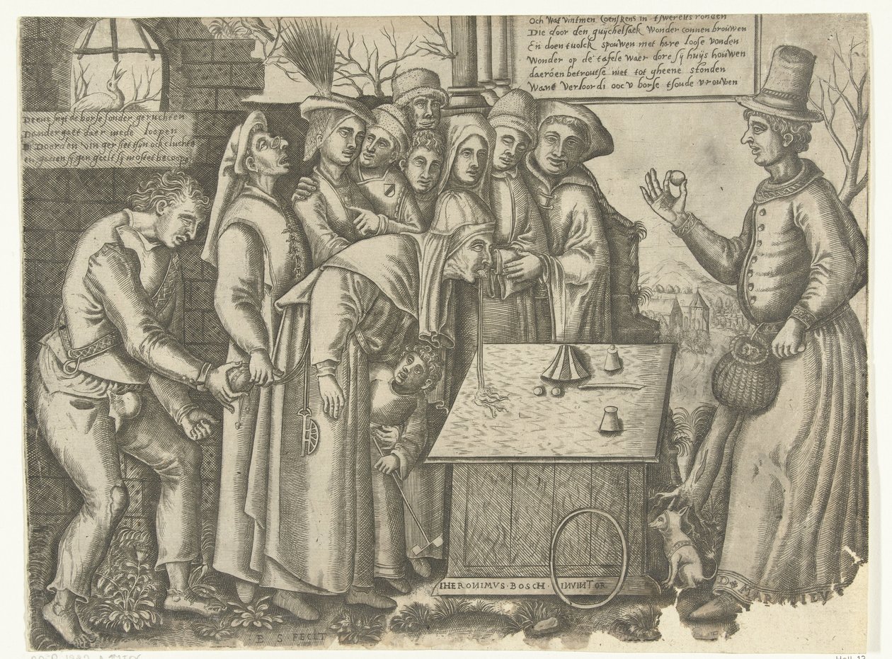 Tryllekunstner af Balthazar van den Bos