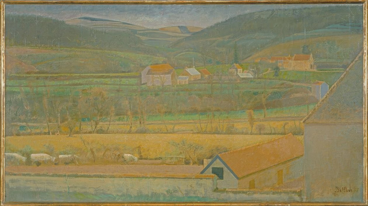 Yonne-dalen af Balthus Klossowski de Rola