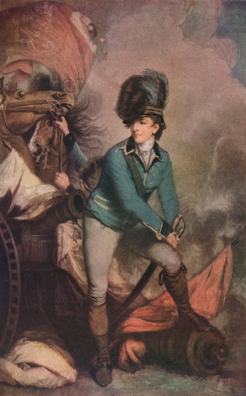General Sir Banastre Tarleton, 1. Baronet, 1782. Britisk soldat og politiker, 1919 af Banastre Tarleton