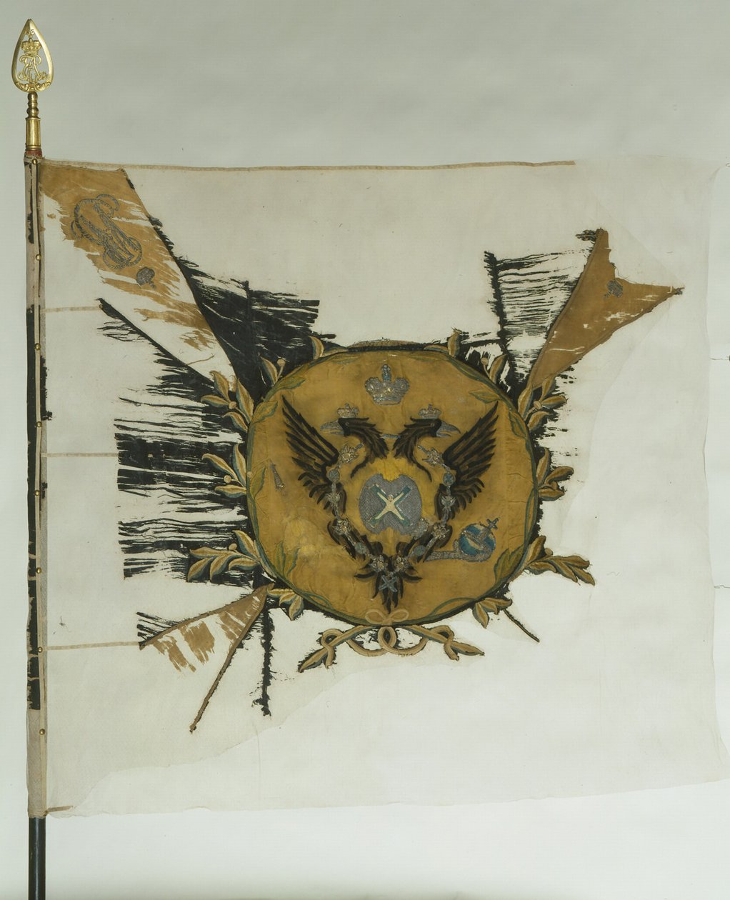 Saint Georges flag for infanteriregimentet på Catherine II
