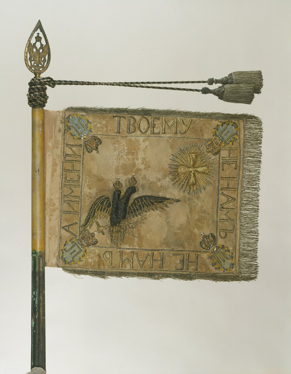 Standard for His Majestys Life-Guards Cuirassier Regiment, 1800 af Banners and Standards Flags