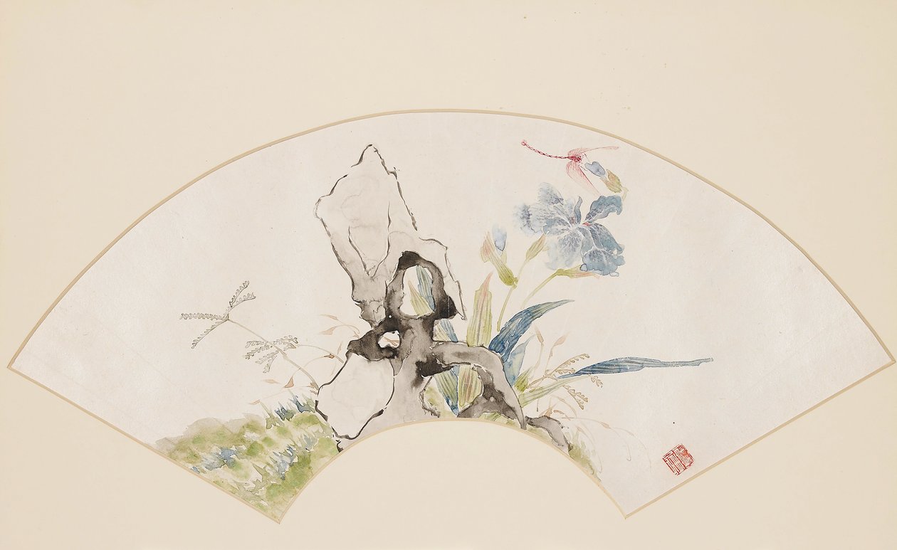Lilje, sten og guldsmede, 1800-tallet 1801-1900 af Baoru Liu