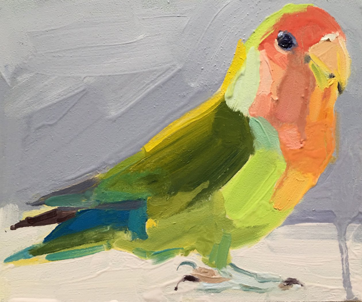 Lovebirds, 2017 af Barbara Hoogeweegen