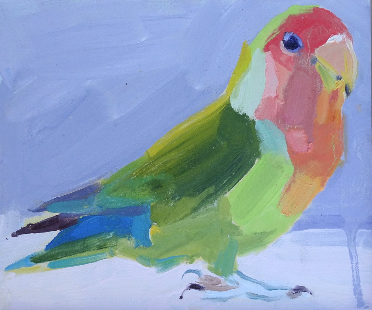 Lovebirds, 2017 af Barbara Hoogeweegen