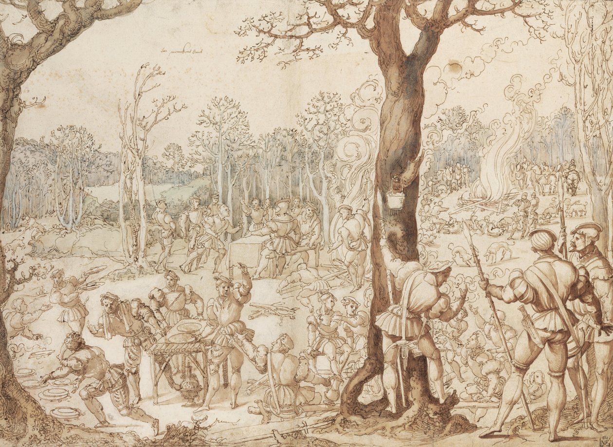 At dele spillet ud af Barend van Orley