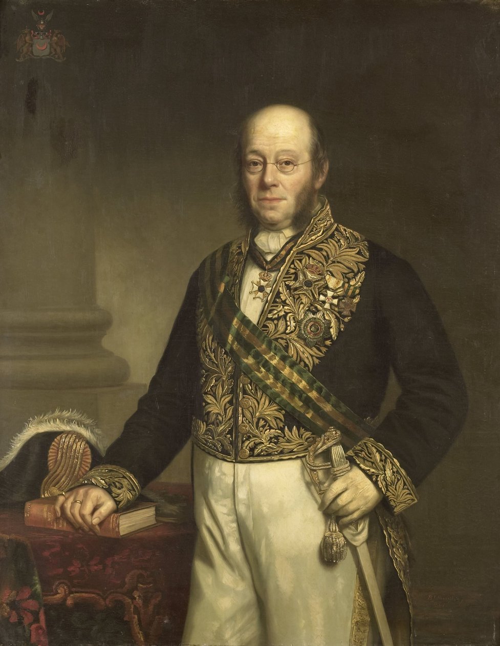 Ludolph Anne Jan Wilt Baron Sloet van de Beele (1806-90). Generalguvernør (1861-66) af Barend Leonardus Hendriks