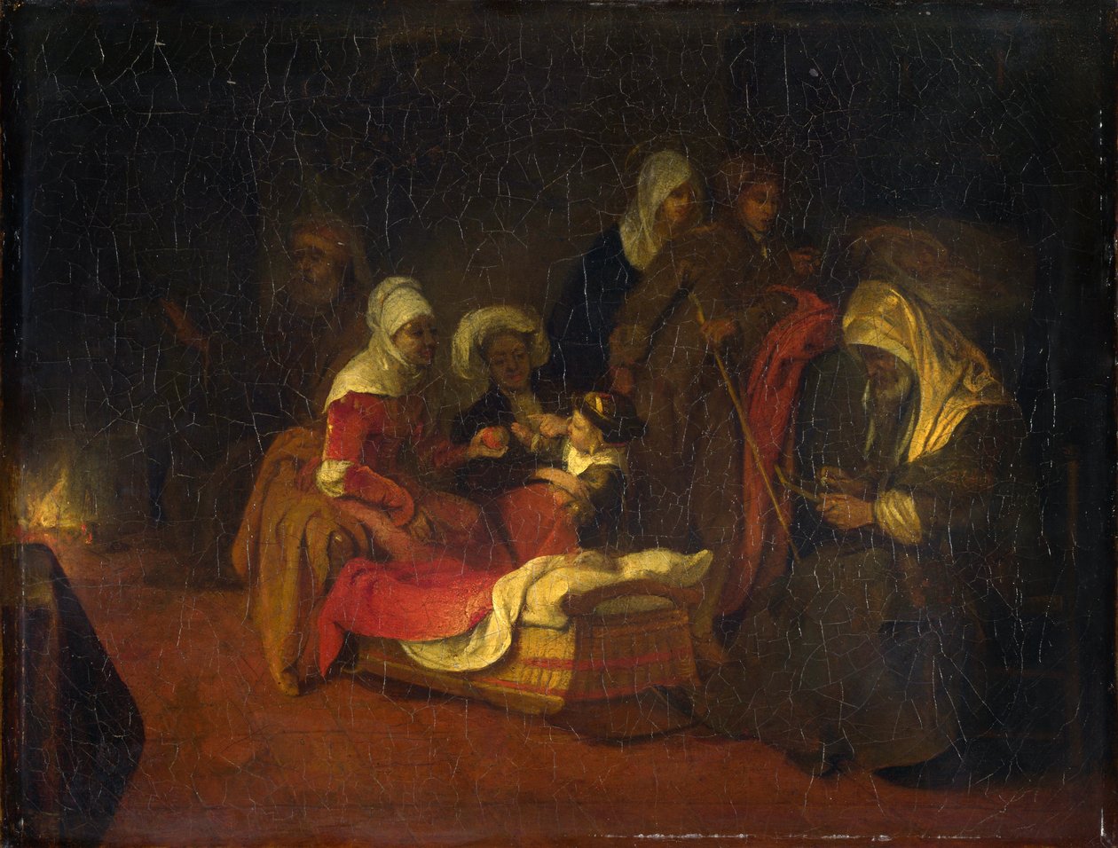 Sankt Johannes Døberens trossamfund - Maleri af Barent Fabritius