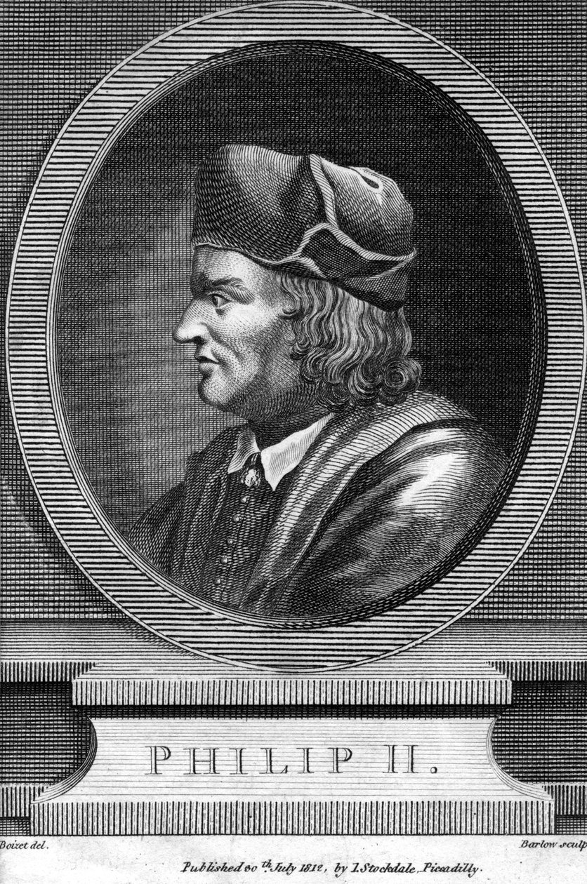 Filip II af Frankrig, 1812. af Barlow