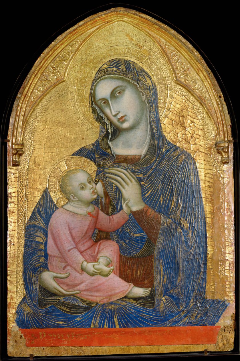 Jomfru Maria og barnet ... af Barnaba da Modena