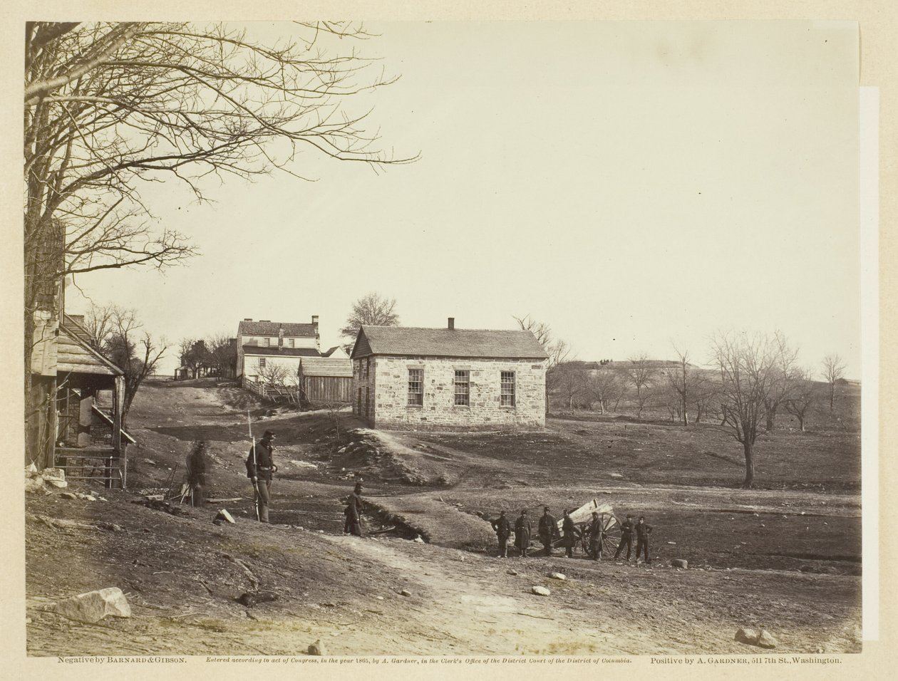 Stone Church, Centreville, Virginia af Barnard and Gibson