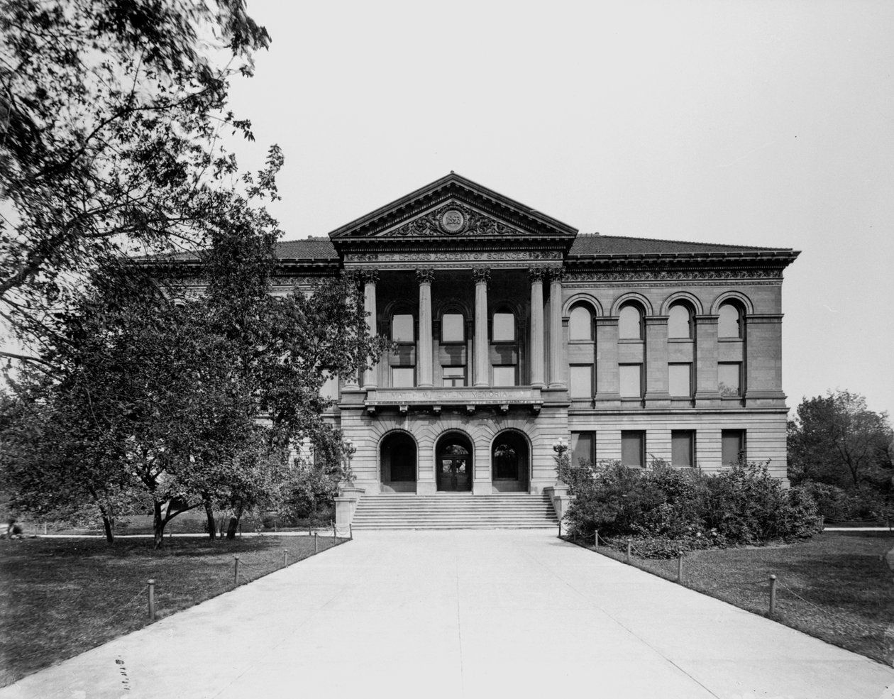 Chicago Academy of Sciences, Chicago, Illinois, USA, ca. 1900 (s/h-billede) af Barnes and Crosby