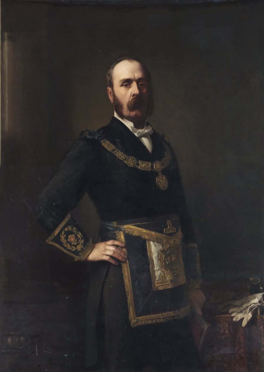 Sir John Braddick Monckton, 1883 af Barnett Samuel Marks