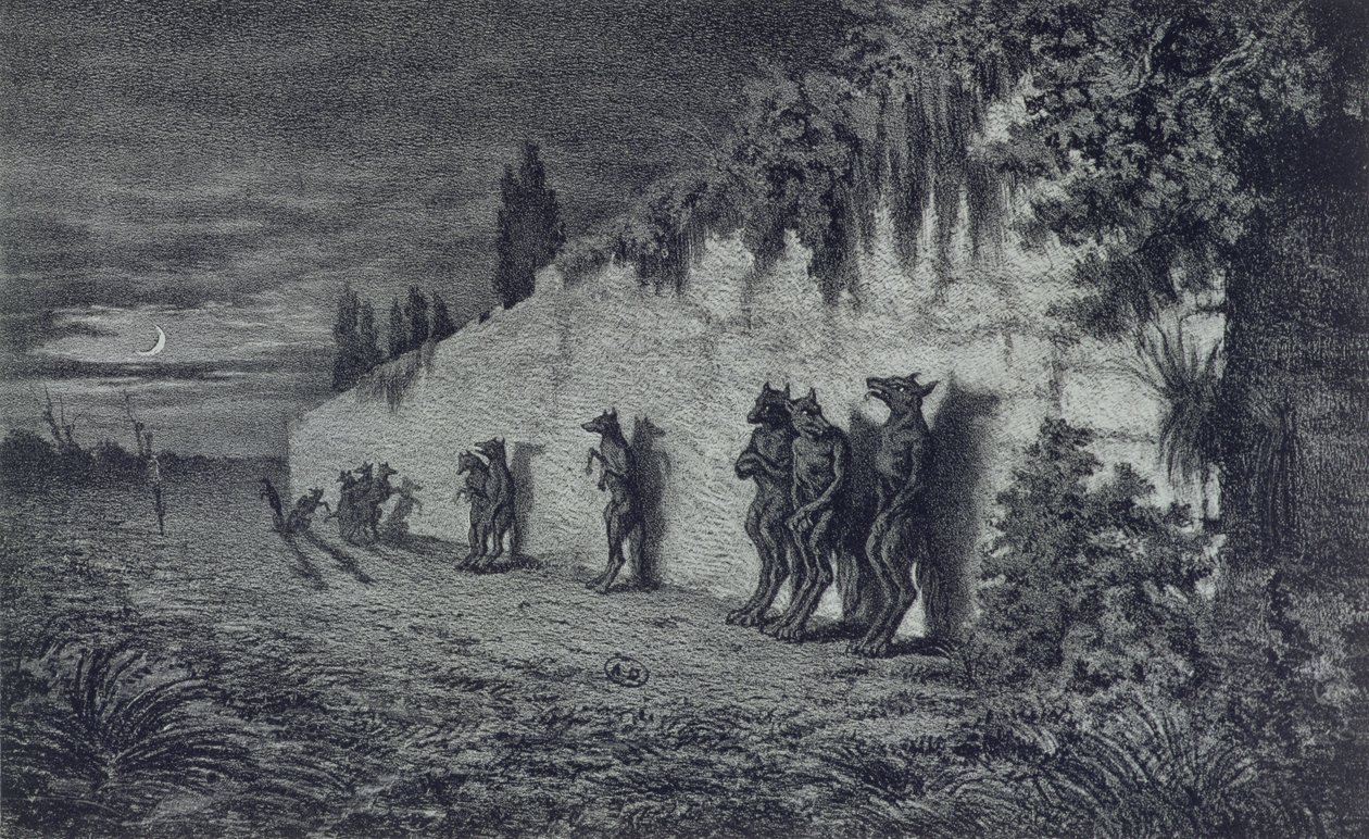 Varulve, illustration til 