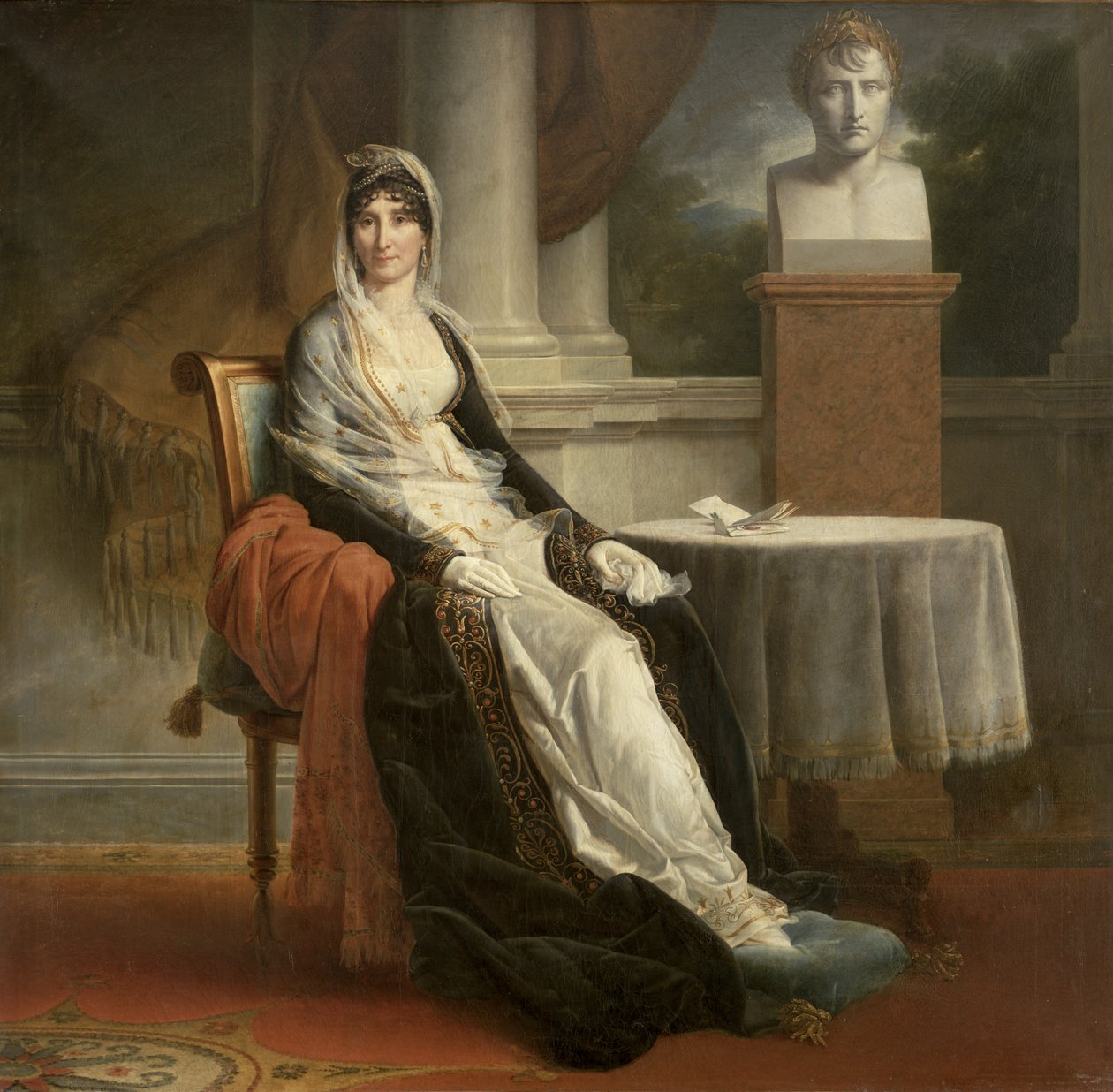 Marie-Laetitia Ramolino (1750-1836) 1803 af Baron François Pascal Simon Gérard