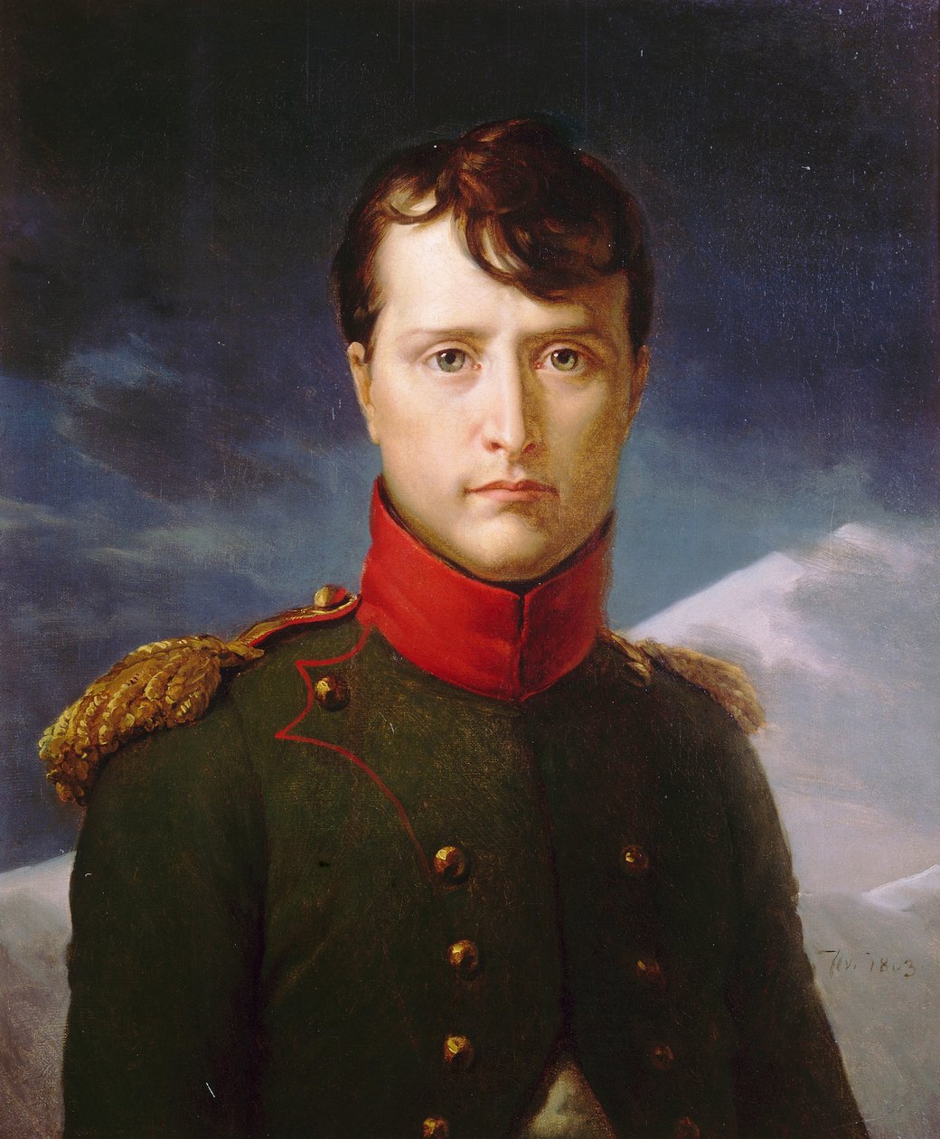 Napoleon Bonaparte første konsul af Baron François Pascal Simon Gérard
