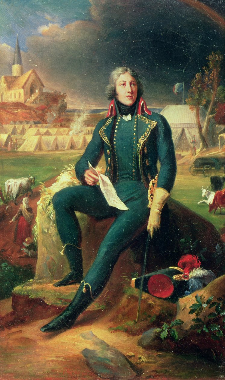 Portræt af general Louis-Lazare Hoche (1768-97) af Baron François Pascal Simon Gérard