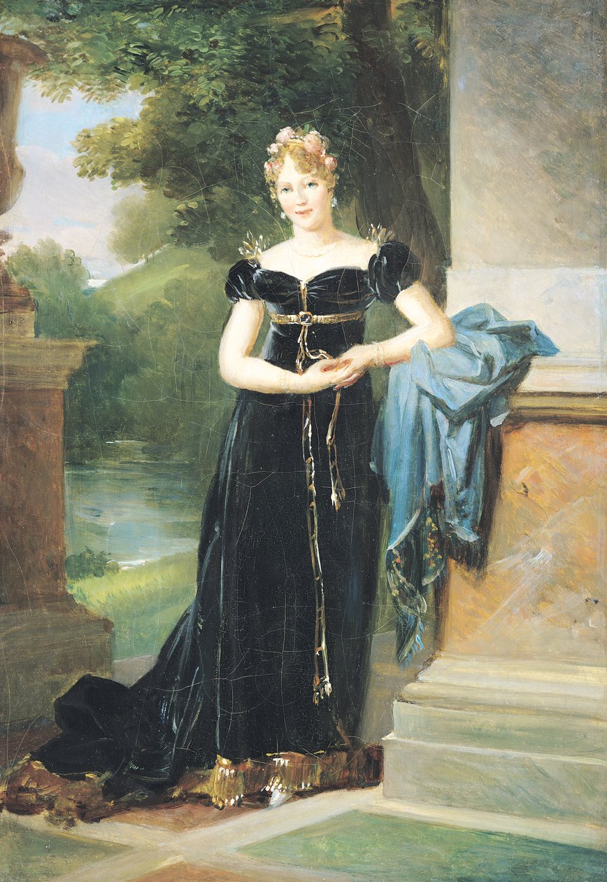 Portræt af Marie Laczinska (1786-1817) grevinde Walewska, 1812 af Baron François Pascal Simon Gérard