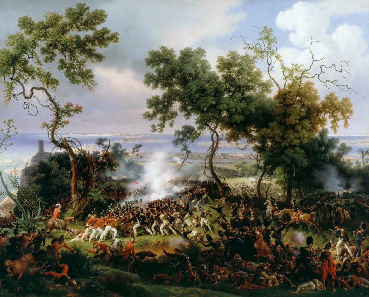 Slaget ved Chiclana, 5. marts 1811 af Baron Lejeune Louis François