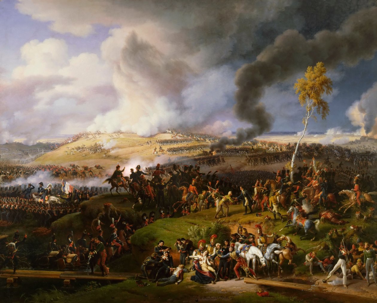Slaget ved Borodino den 26. august 1812 af Baron Lejeune Louis François