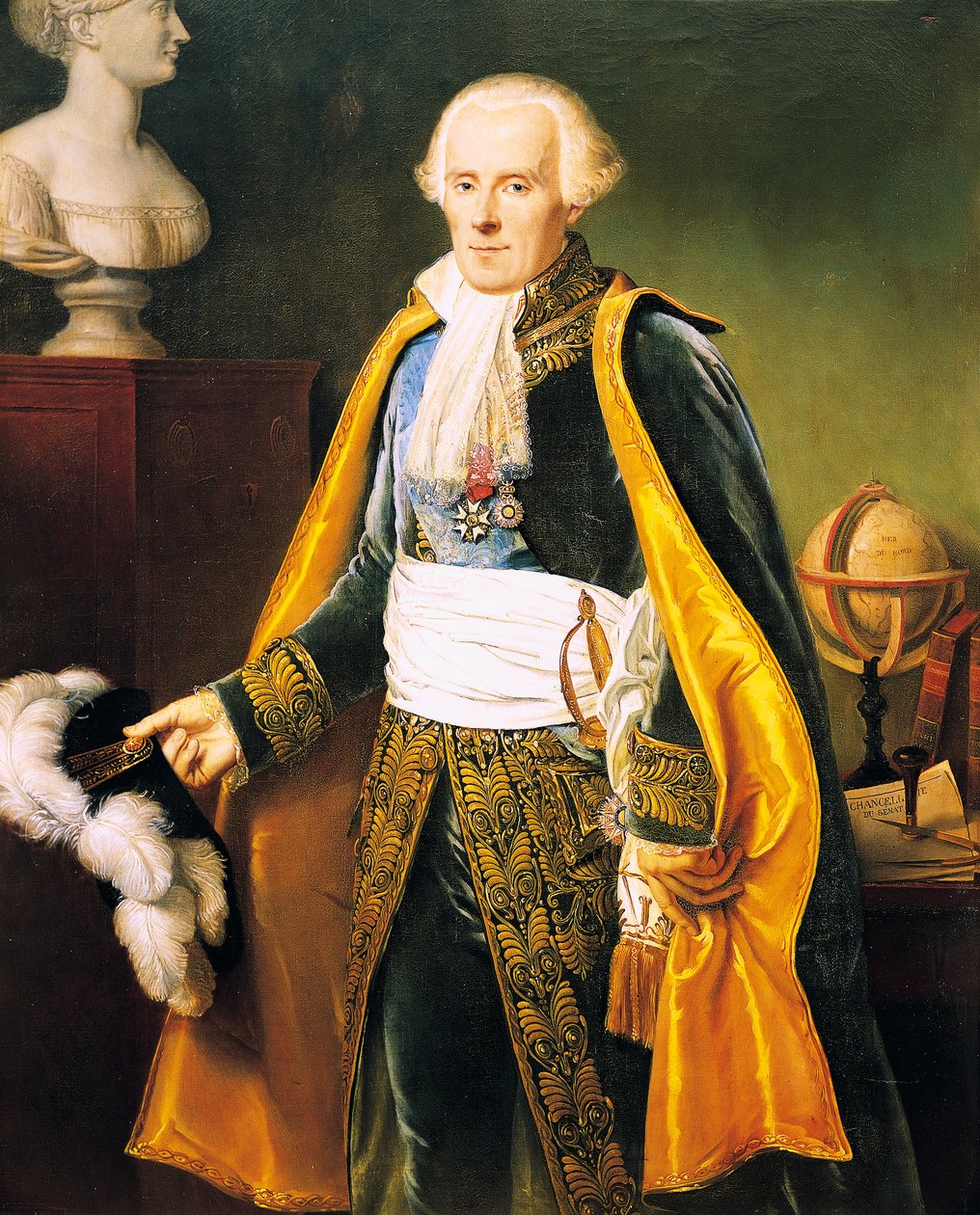 Portræt af Pierre-Simon Laplace (Beaumont-en-Auge af Baron Pierre Narcisse Guerin