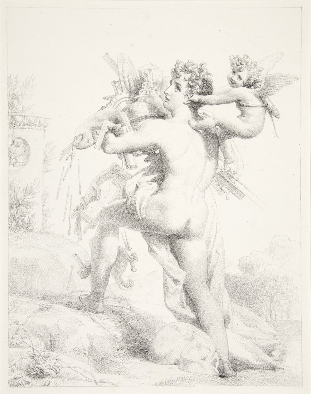 Hvem griber alt, taber af Baron Pierre Narcisse Guerin
