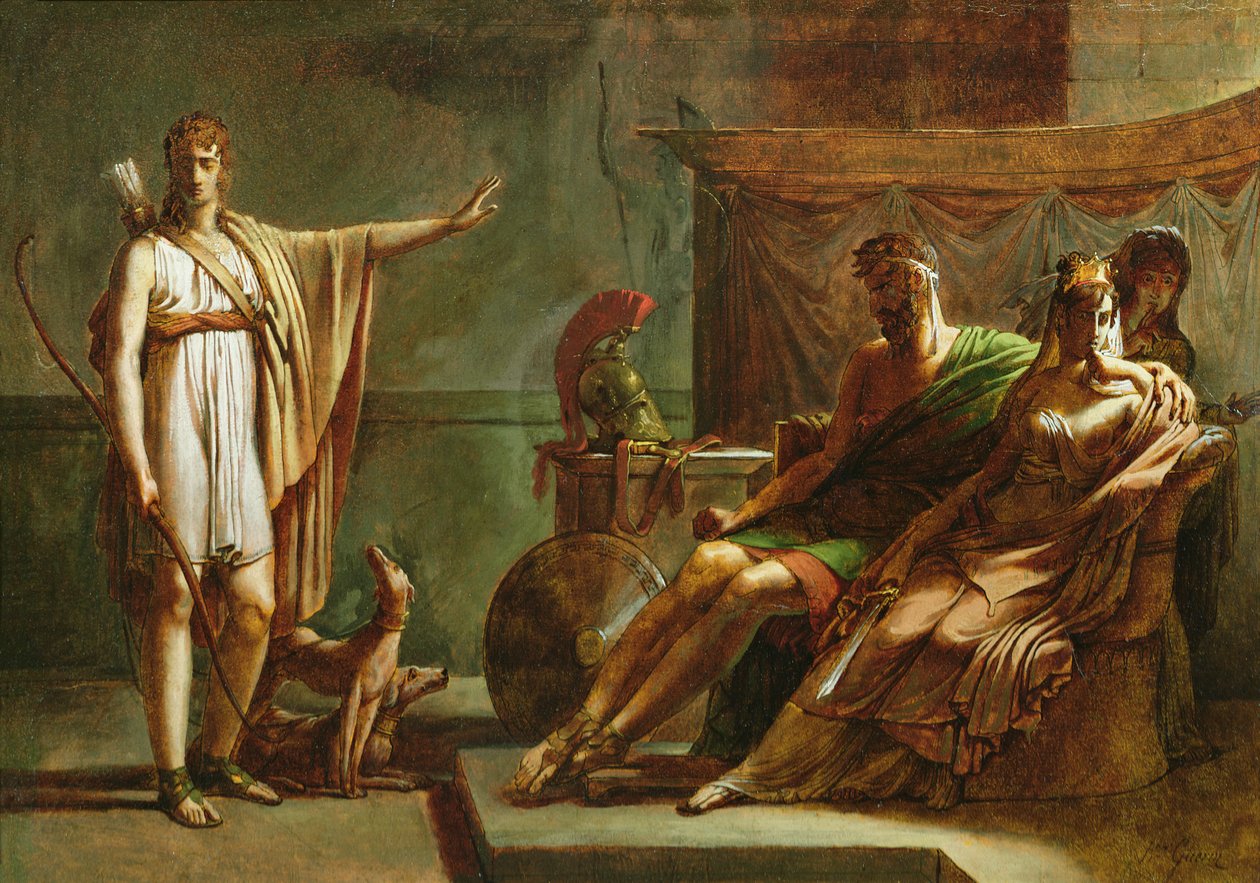 Phaedra og Hippolytus, 1802 af Baron Pierre Narcisse Guerin