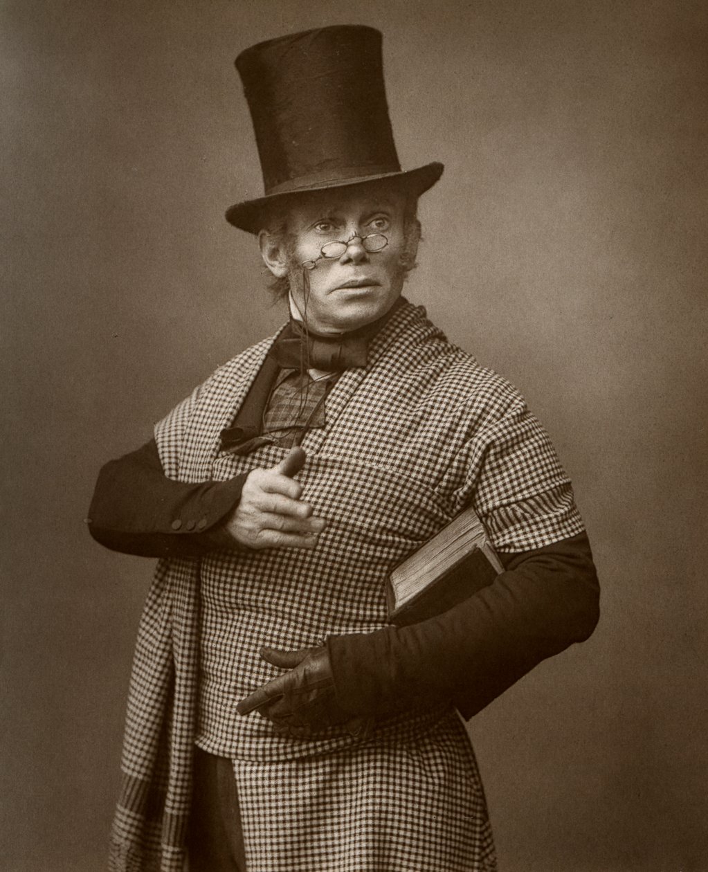 Den britiske skuespiller Felix Morris i One Change, 1886. af Barraud