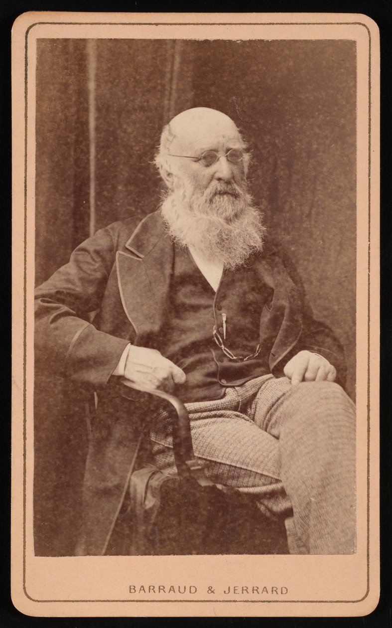 Portræt af J. H. Silbert, før 1877. af Barraud and Jerrard