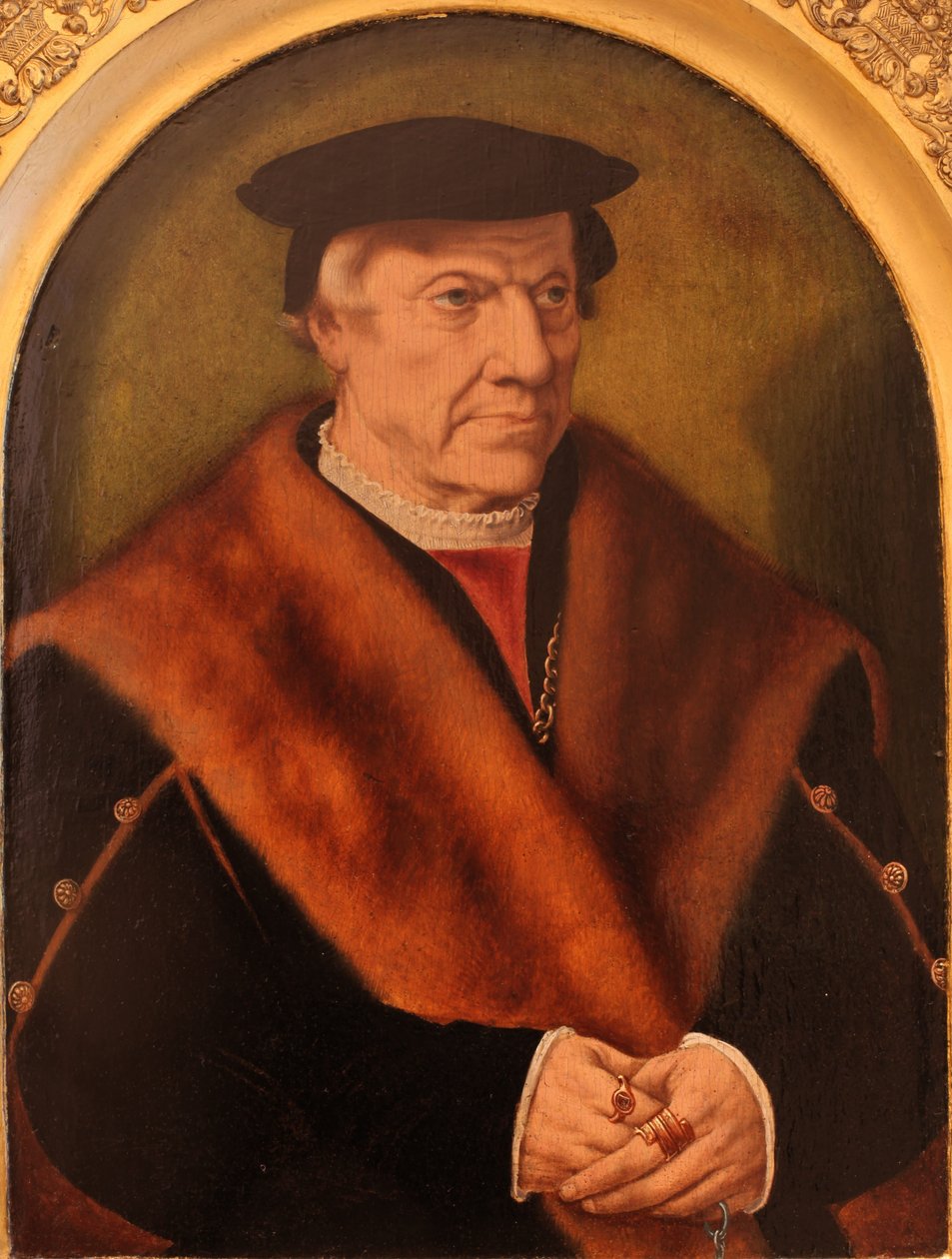 Portræt af en mand af Barthel Bruyn the Elder