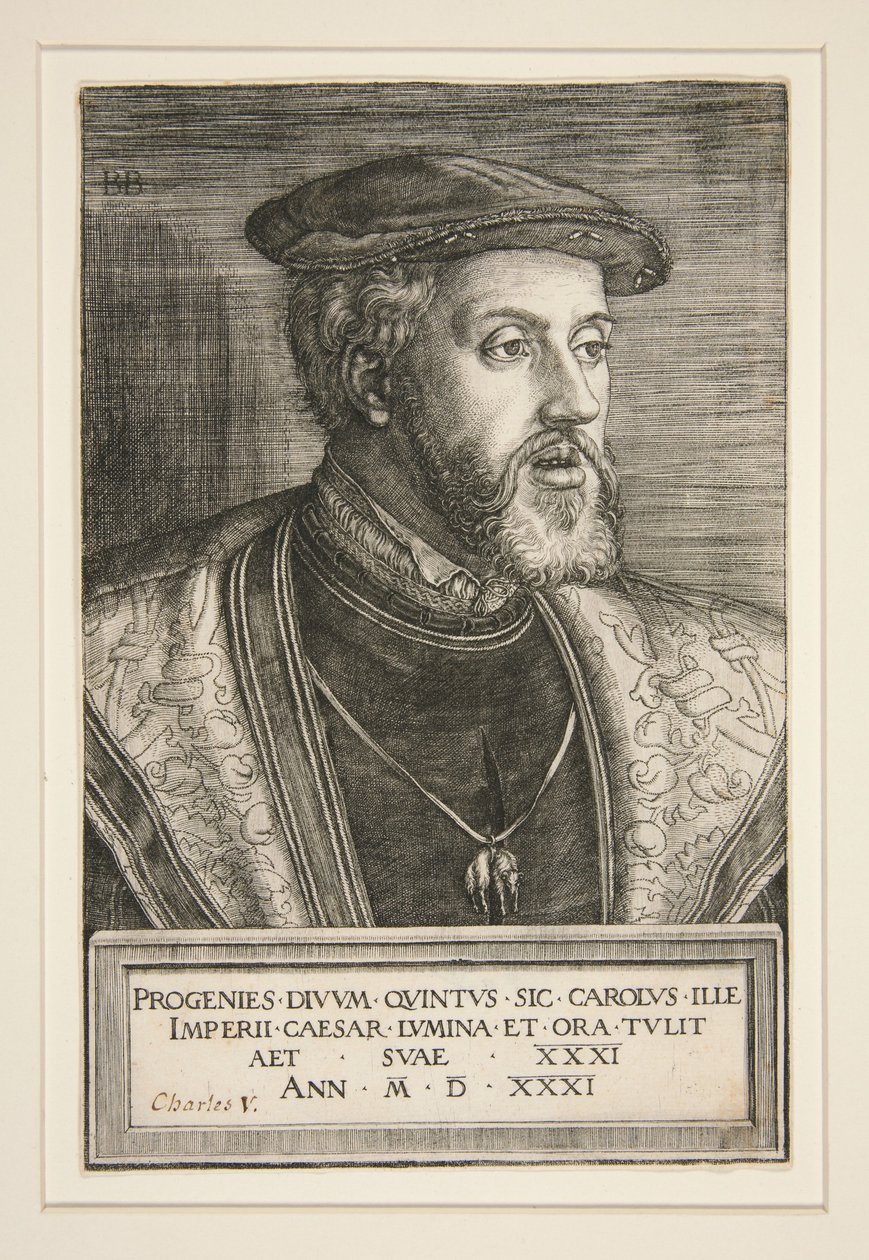 Karl V (1500–1558) af Barthel Beham