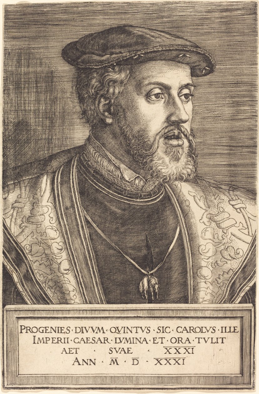 Kejser Karl V af Barthel Beham