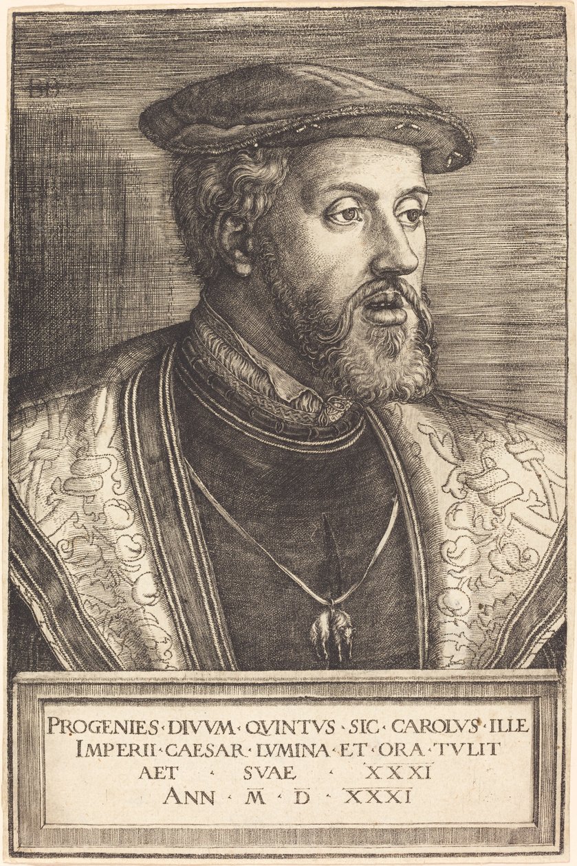 Kejser Karl V af Barthel Beham