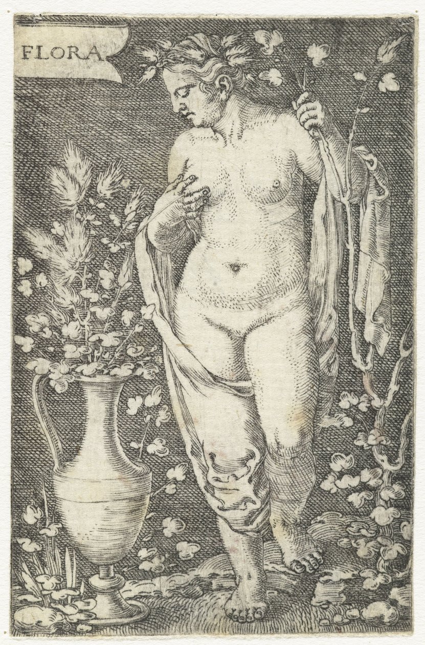 Flora (titel på objekt) af Barthel Beham