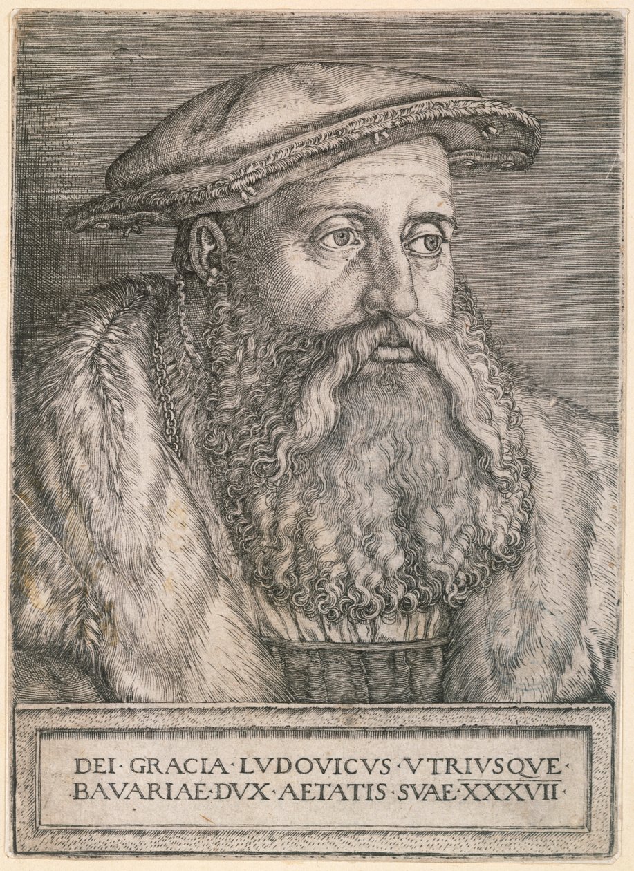 Hertug Ludvig af Bayern af Barthel Beham