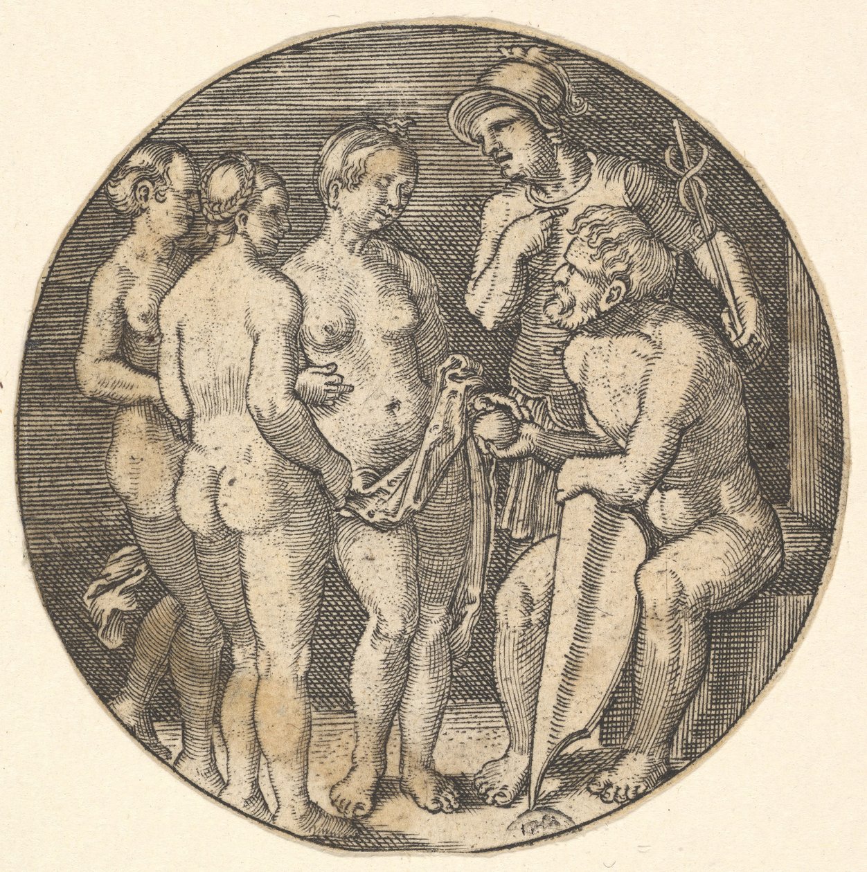 Pariserdom kopi, 1500-tallet af Barthel Beham